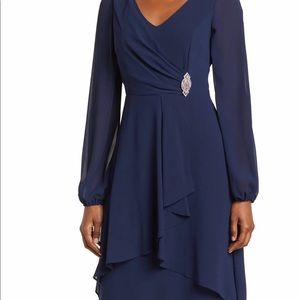 Navy Blue Marina Dress